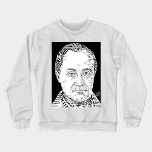 AUGUSTE COMTE ink portrait Crewneck Sweatshirt